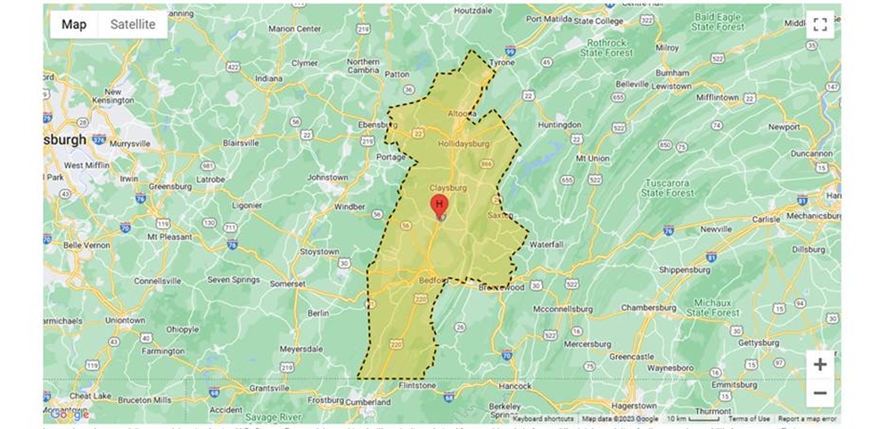 Boundary Map as of March 2023